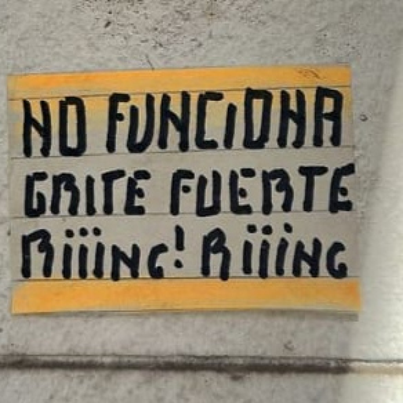 No Anda el Timbre