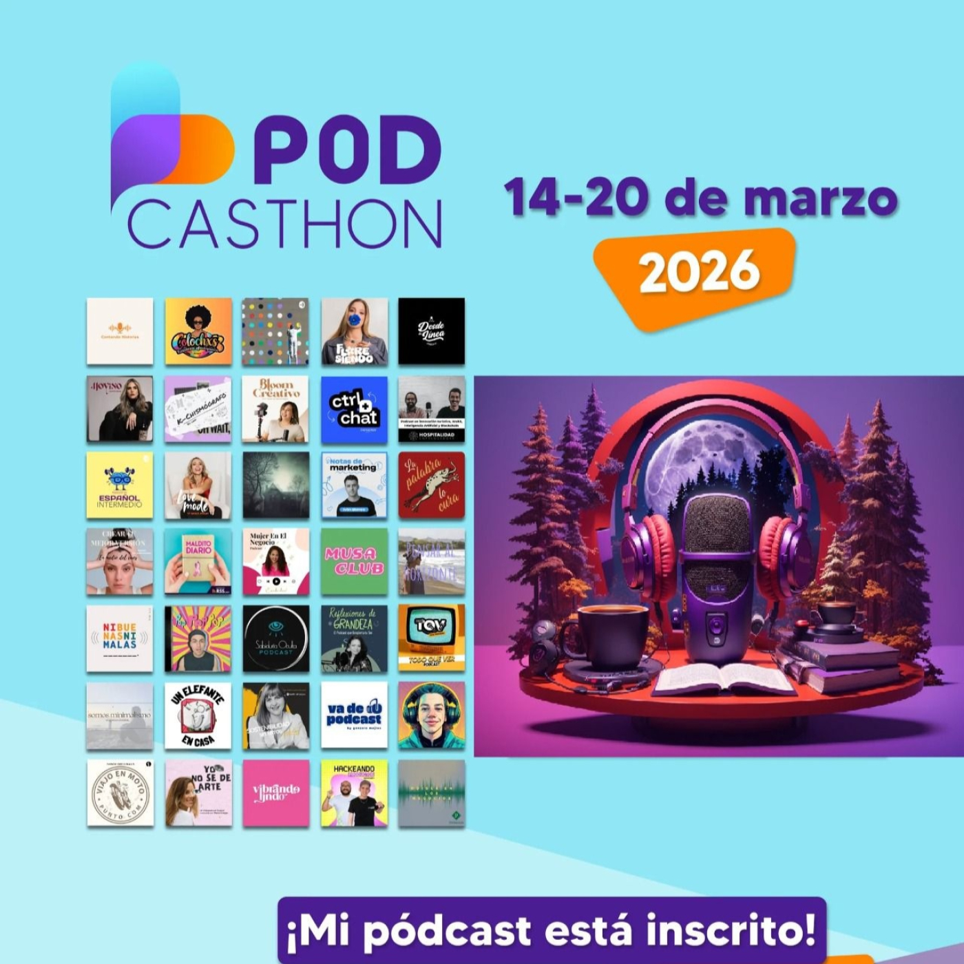 Podcasthon: Café de Medianoche entrevista a Germinando Vida episode artwork