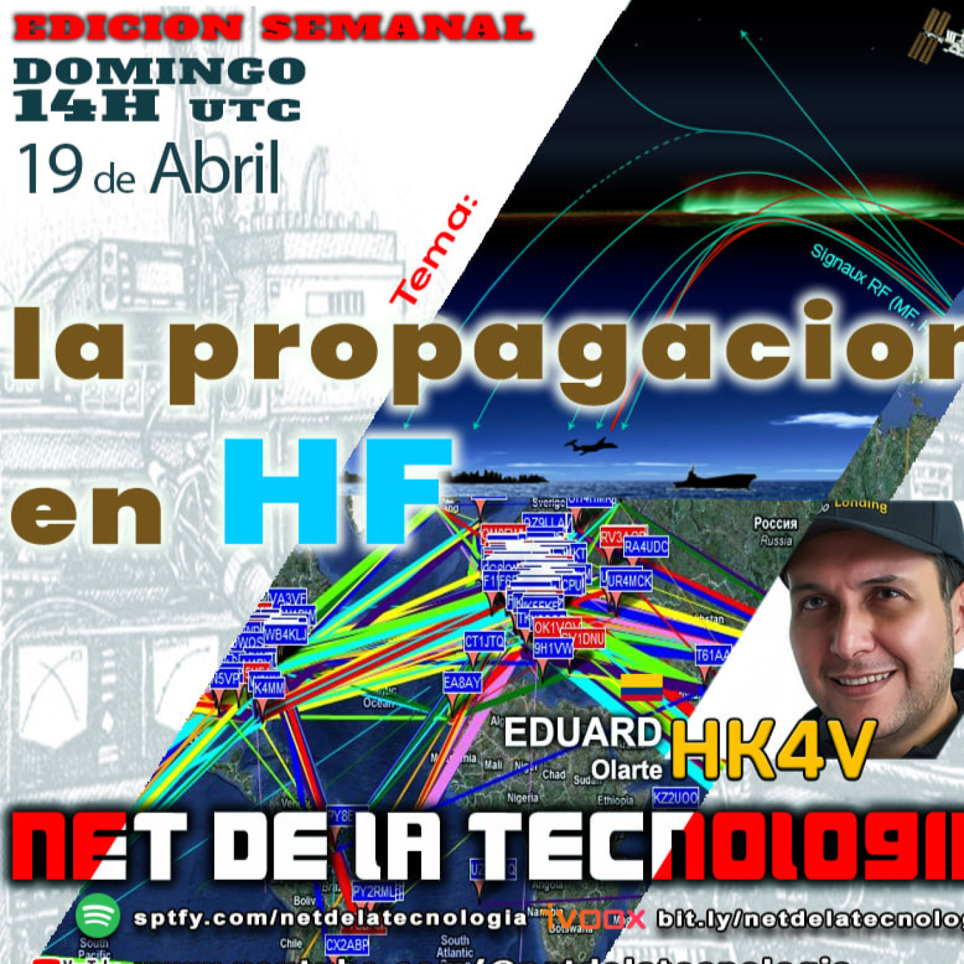 #524 La propagacion de HF por HK4V Eduard Dario episode artwork