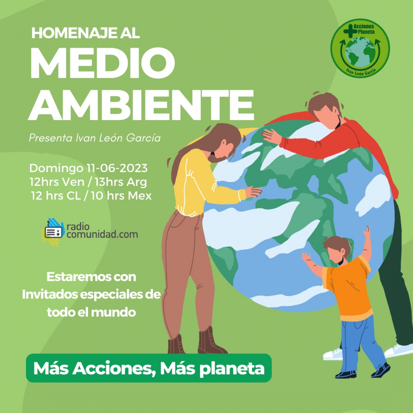 Mas Acciones Mas Planeta por Ivan Leon Garcia