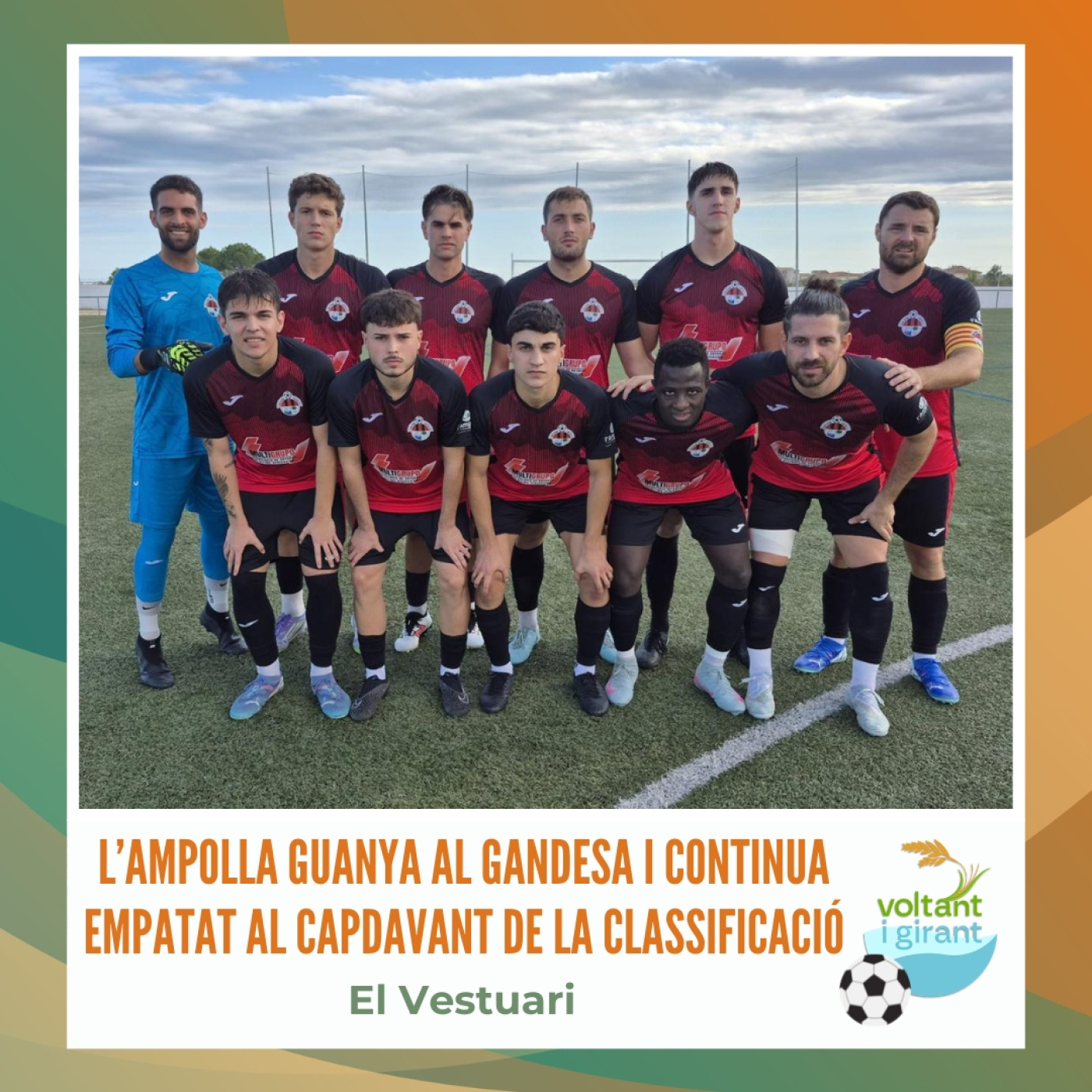 L’Ampolla guanya al Gandesa i continua empatat al capdavant de la classificació episode artwork