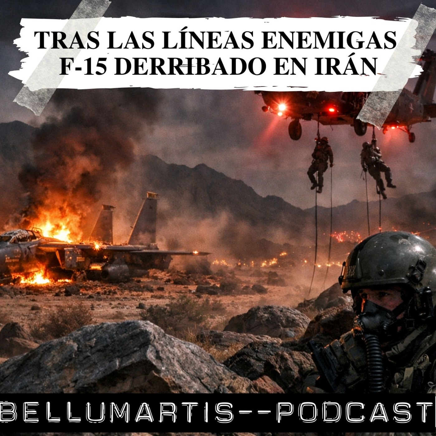 TRAS LAS LÍNEAS ENEMIGAS: F-15 DERRIBADO EN IRÁN | La misión más compleja de la historia