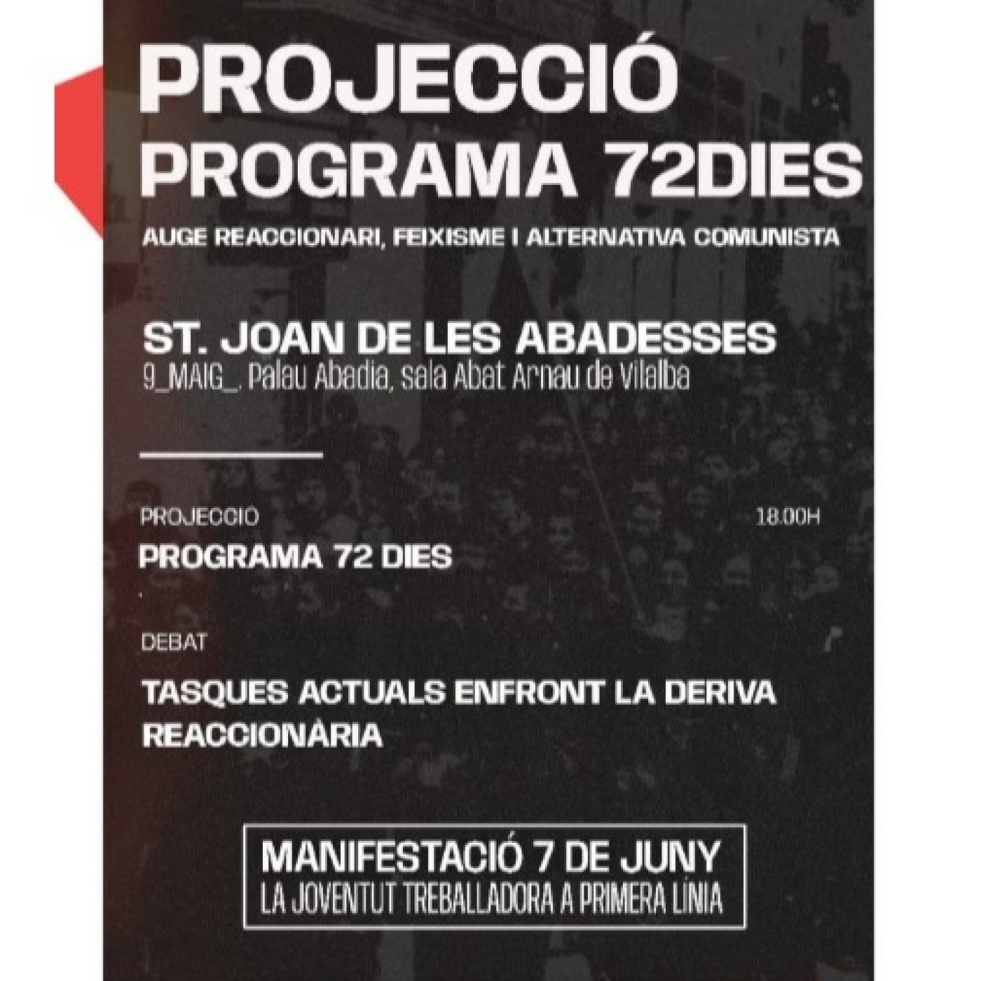 "El Programa tracta l'auge reaccionari que estem vivint, i posarà sobre la taula l'alternativa comunista" episode artwork