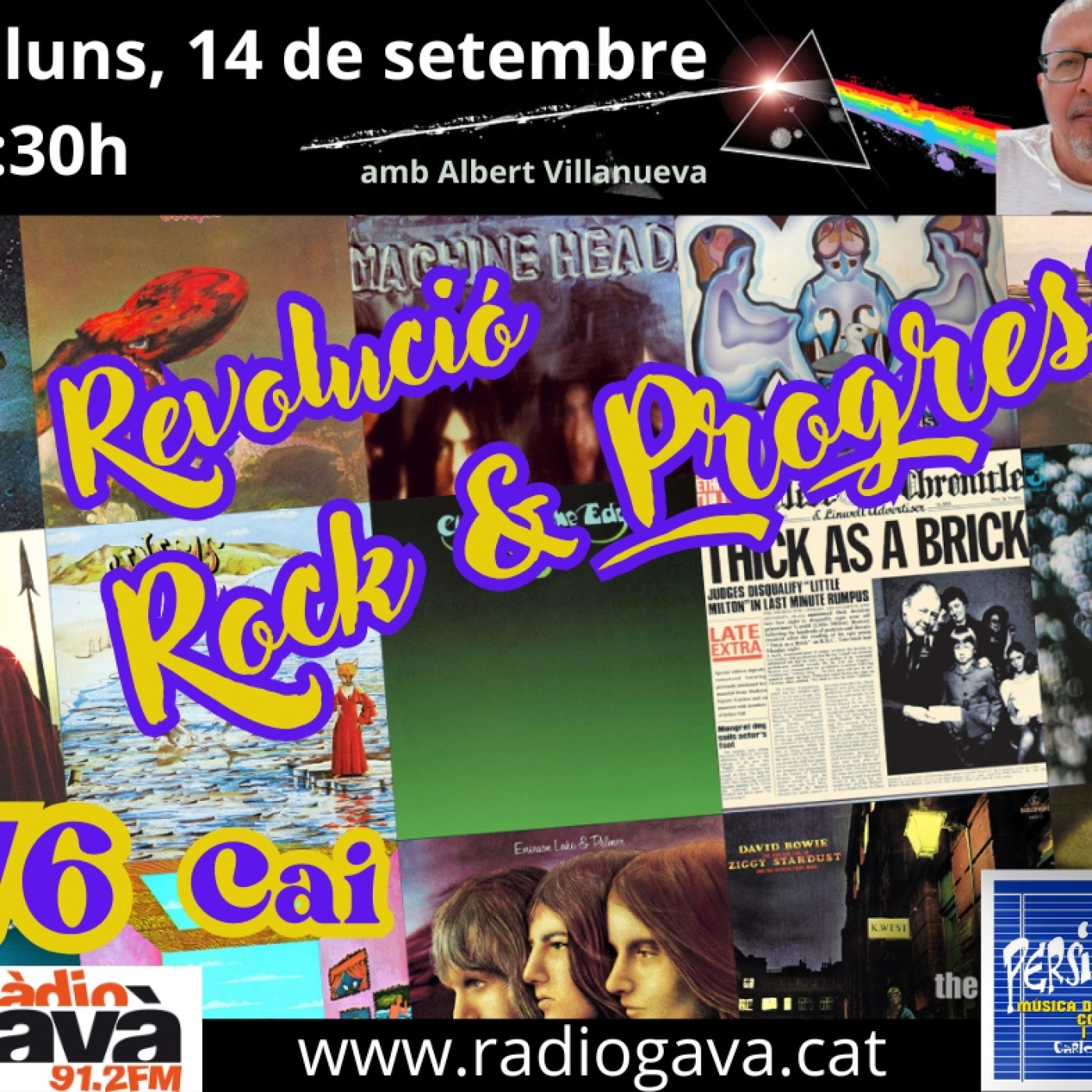 Revolució Rock & Progress amb Albert Villanueva 14 - Setembre - 2026 (Cai) episode artwork