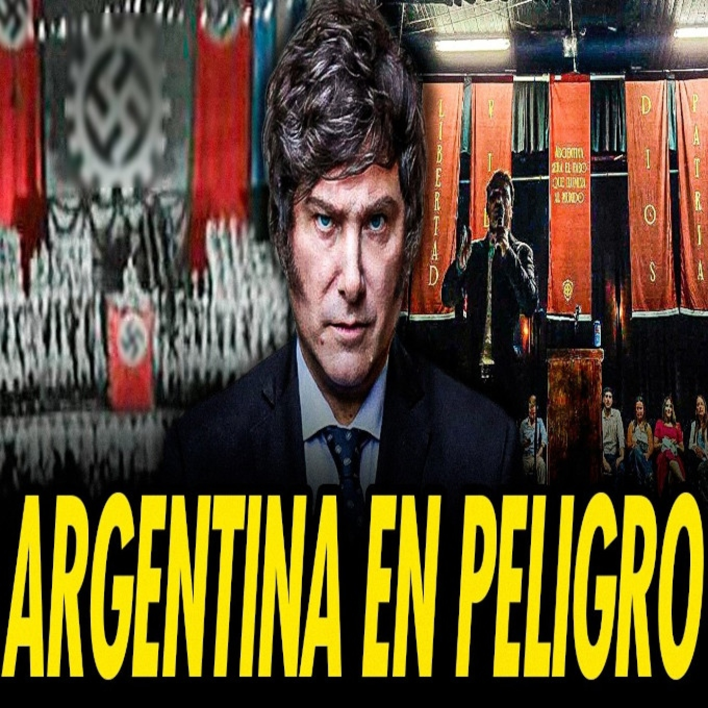 Argentina en peligro: el brazo armado de milei con estética y mensajes fascistas