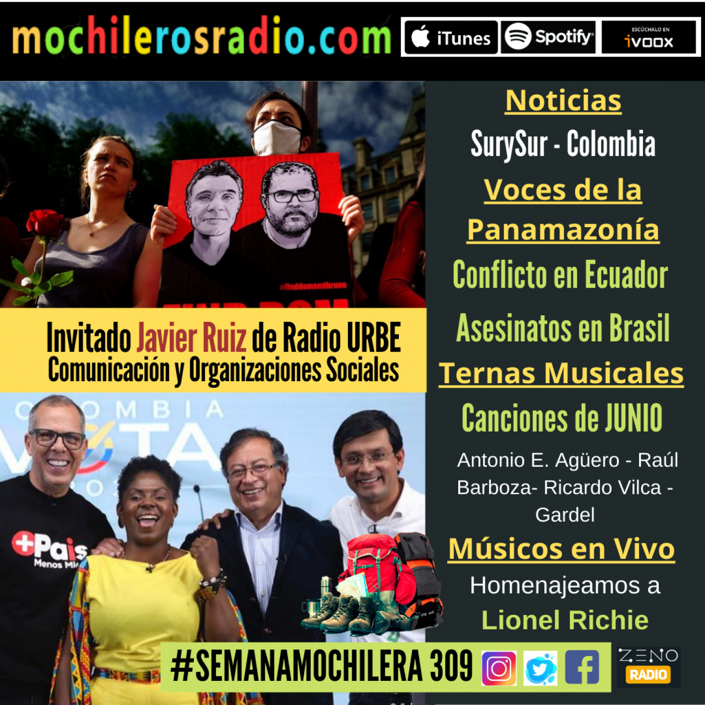 Mochileros 309 - 24 de Junio de 2022 episode artwork