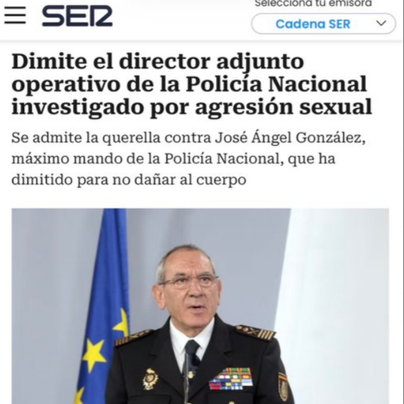 Horizonte diario 11 (17/02/2026): El Jefe de la Policía Nacional, imputado por violación · Hiyab, chador, niqab y burka