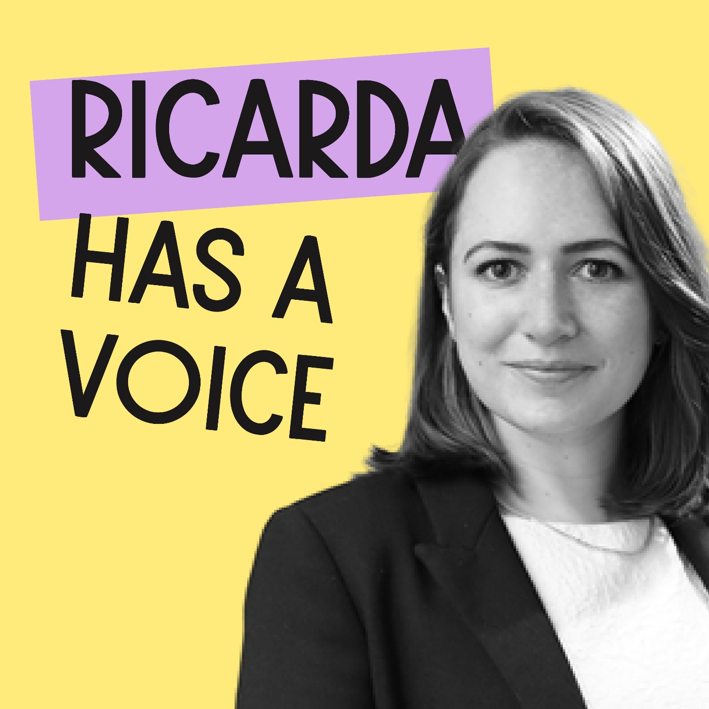 She has a voice