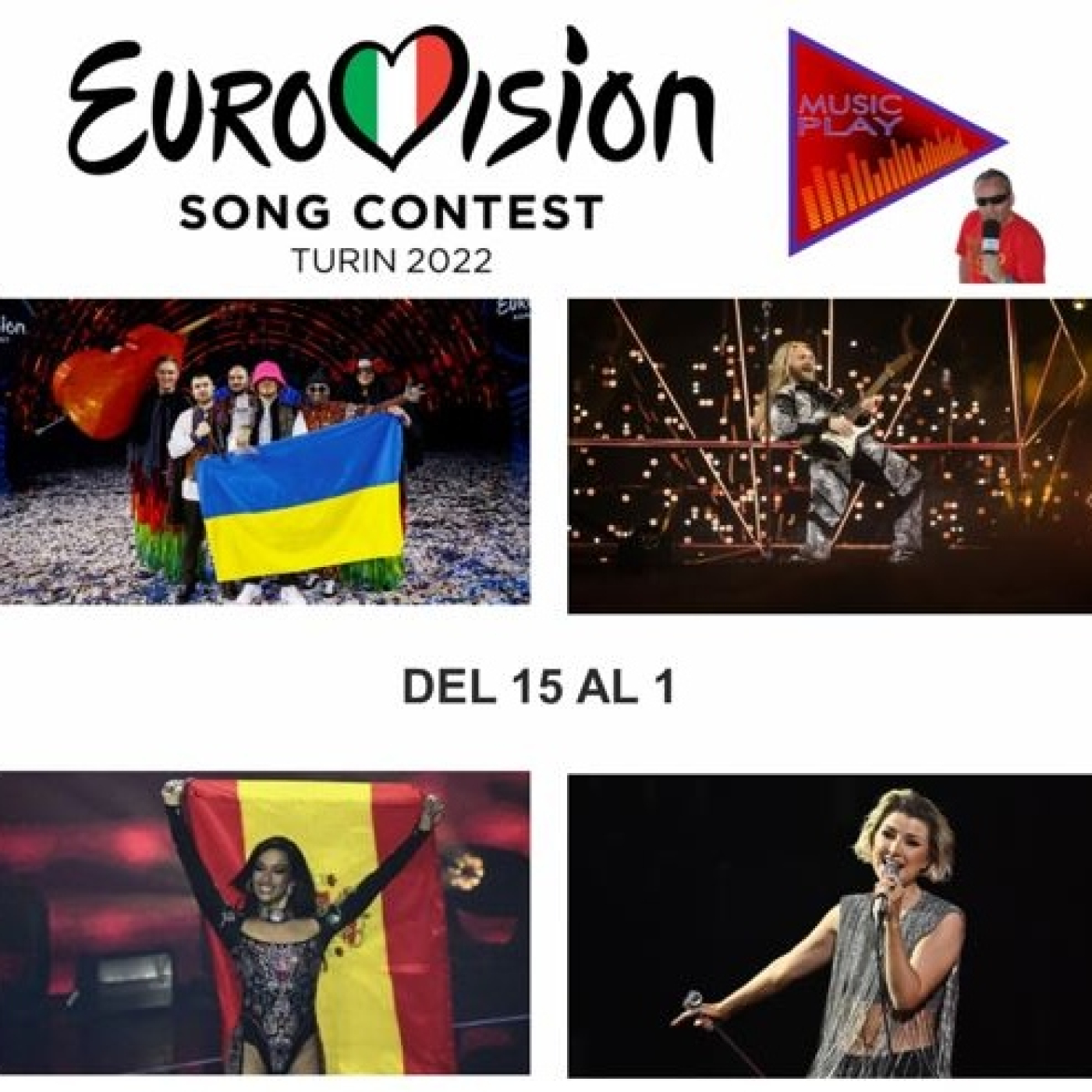 Music Play Programa 167 Eurovision 2022 del 15 al 1