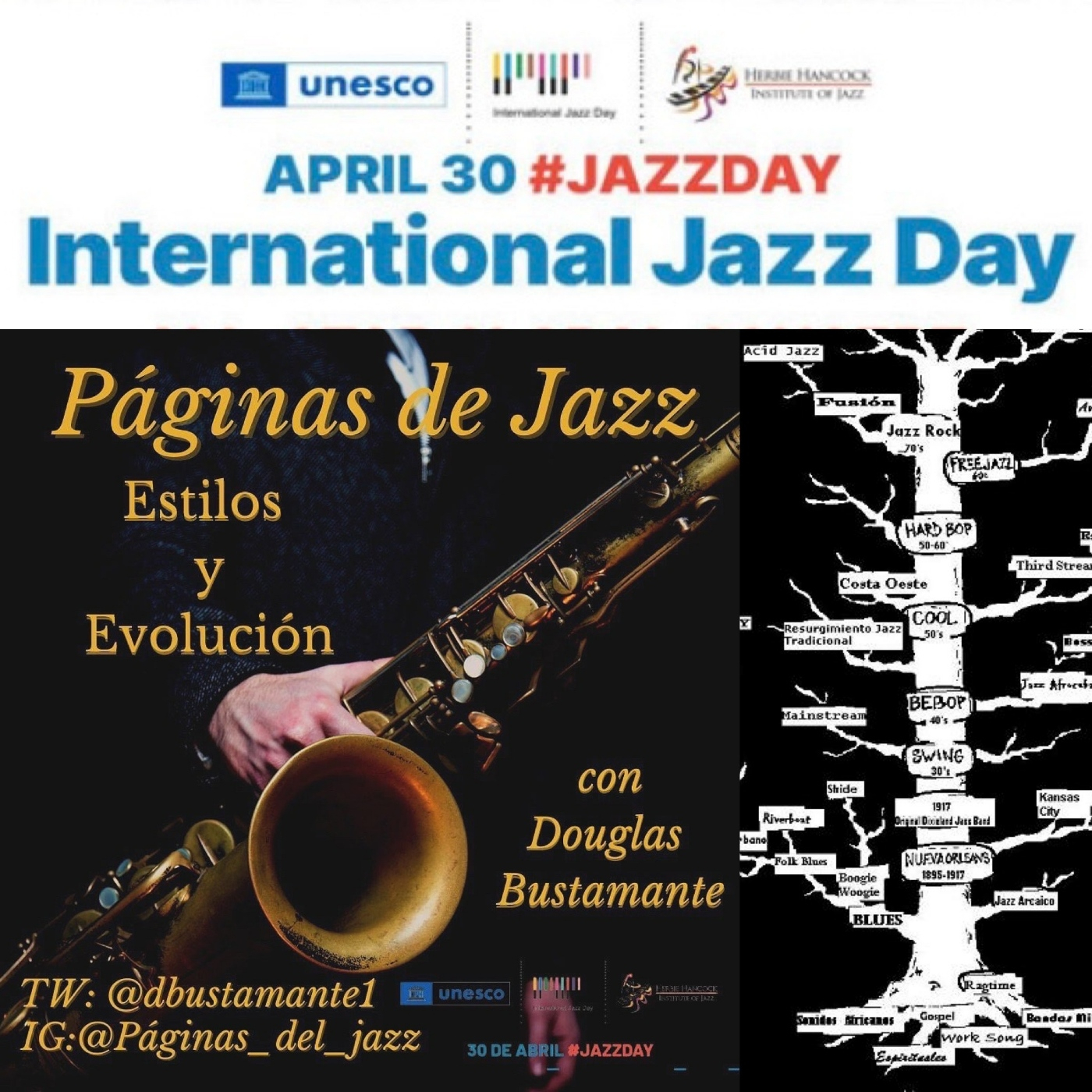 Páginas de Jazz Ed N° 203 Esp. Día Internacional del Jazz 2024 (II) : “From Cool Jazz to Post Bop” episode artwork