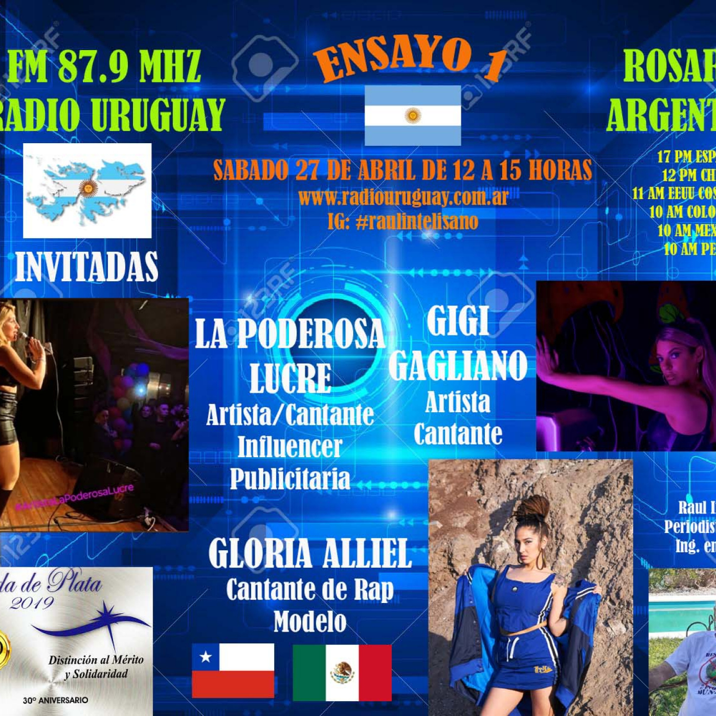bloque 1 - 27-04-2024 - nota a La Poderosa Lucrecia episode artwork
