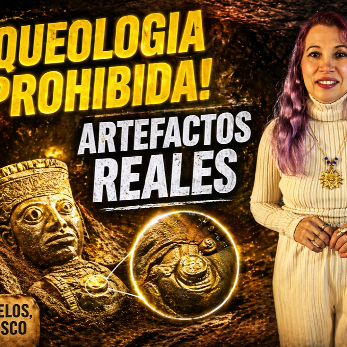 UN RINCON MAGICO - ARQUEOLOGIA PROHIBIDA, ARTEFACTOS EN OJUELOS, JALISCO