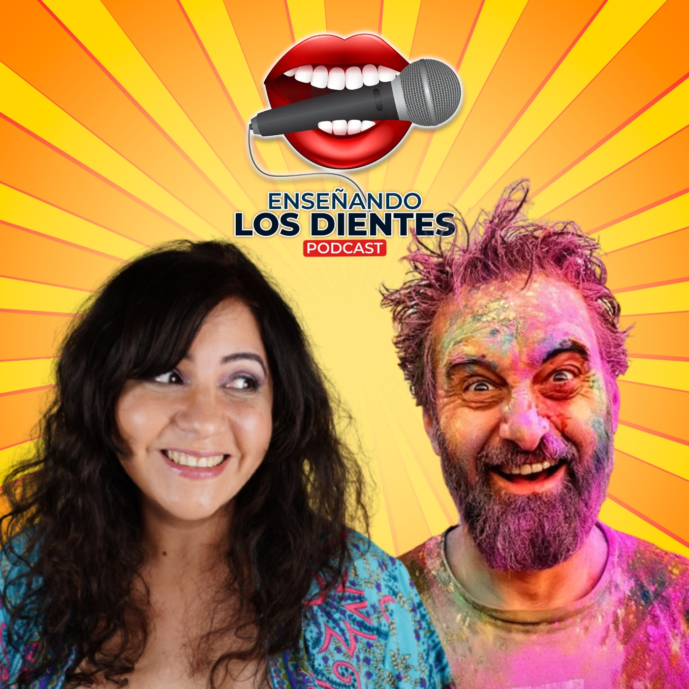 Enseñando los dientes