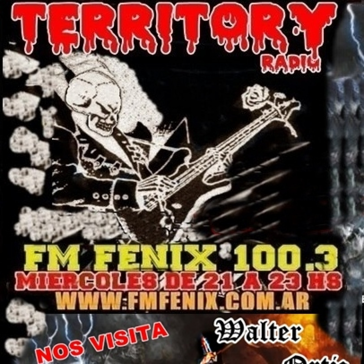 TERRITORY RADIO #393 (10-08-2002) WALTER ORTIZ DEVASTACION episode artwork