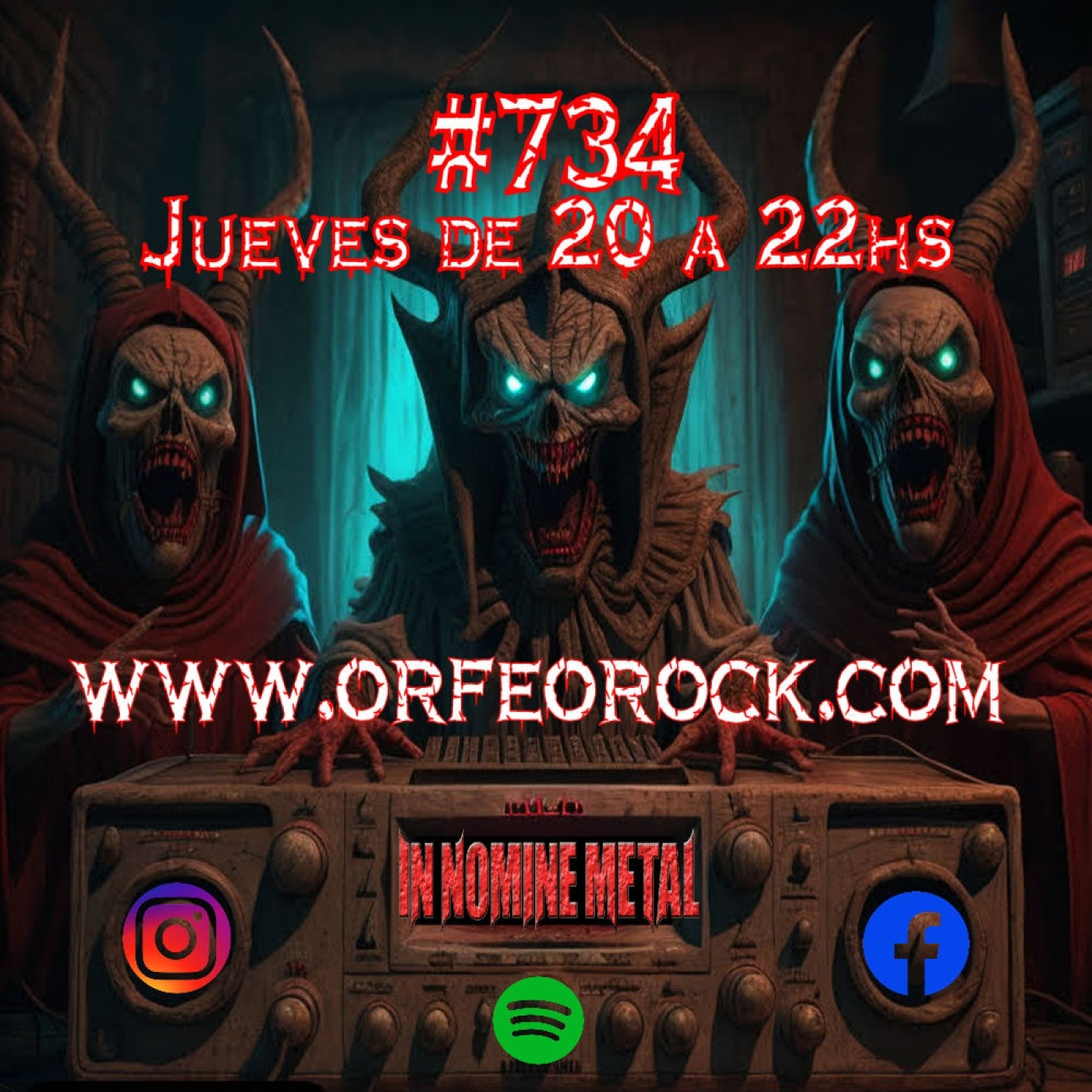 In Nomine Metal 734 - 06-03-2025 episode artwork