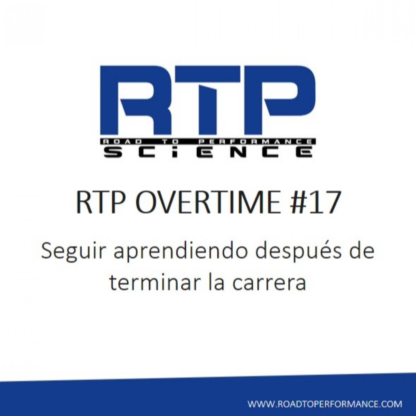 Road to Performance Science