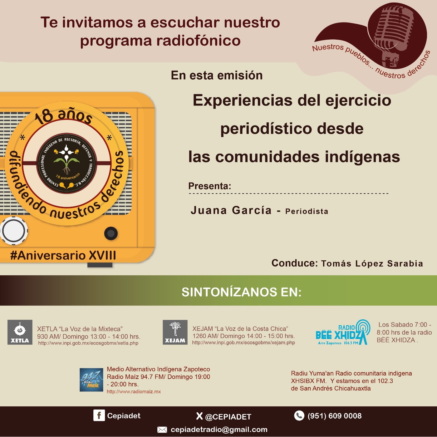 Nuestros Pueblos...Nuestros Derechos