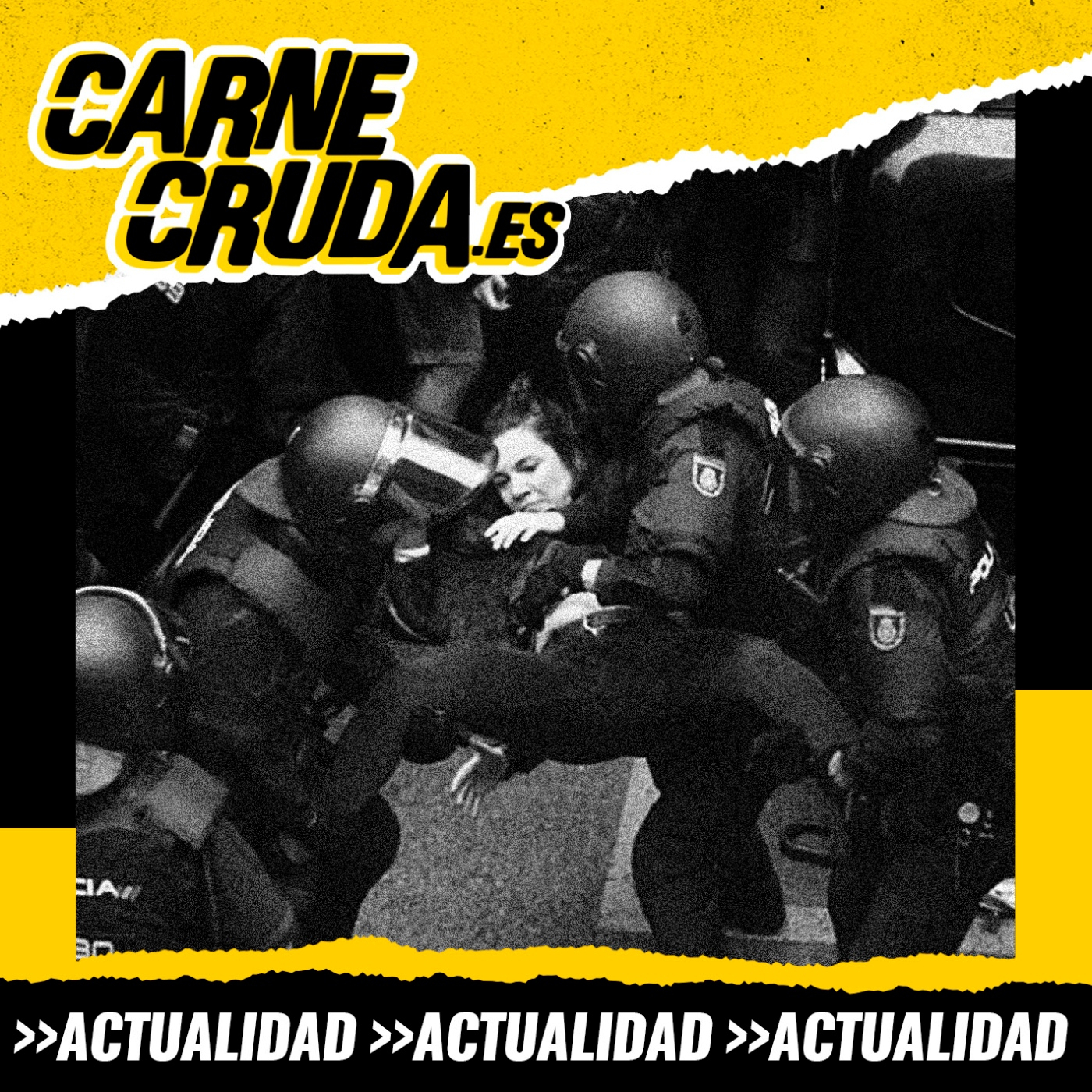 Tu palabra contra la de la policía (CARNE CRUDA #1584)