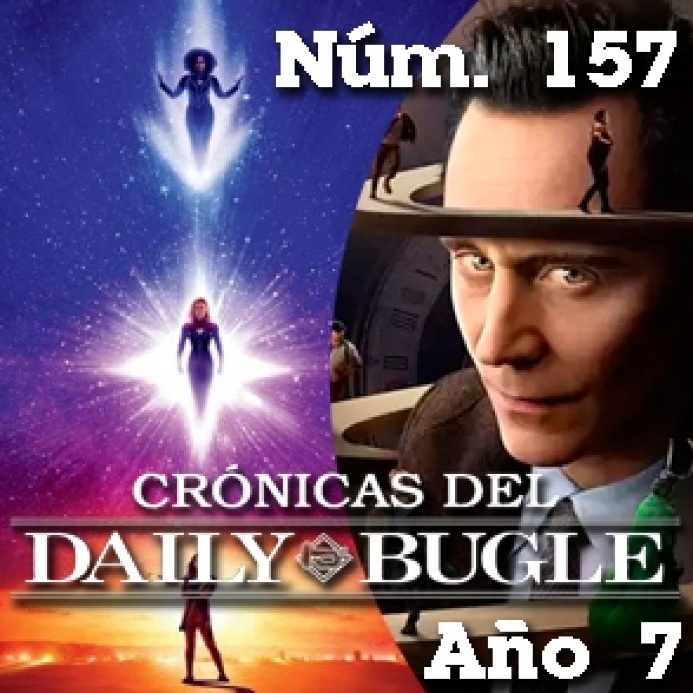 Crónicas del Daily Bugle 157 -Loki 2T+The Marvels episode artwork