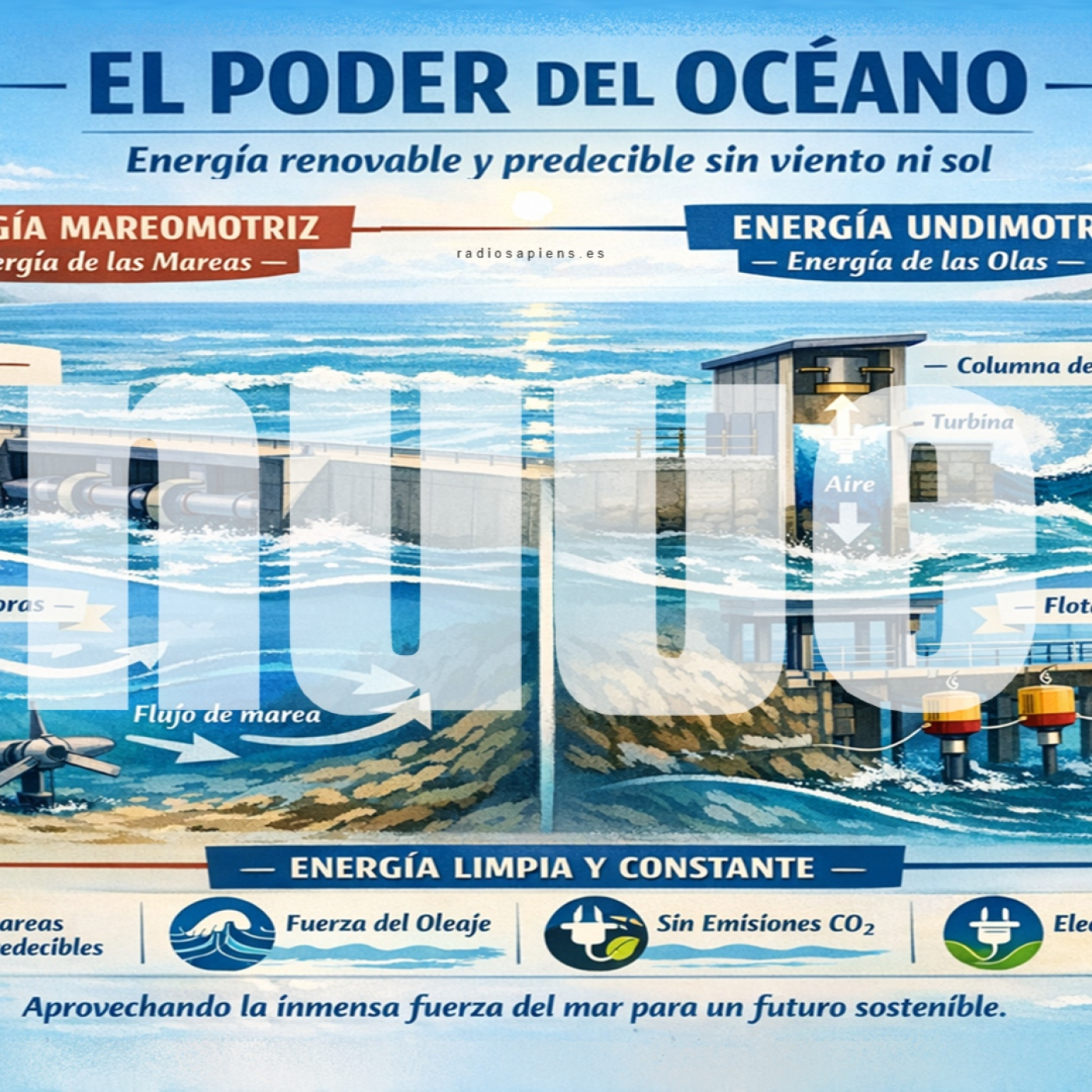 ⭕️ EL PODER DEL OCÉANO. ENERGÍA PREDECIBLE