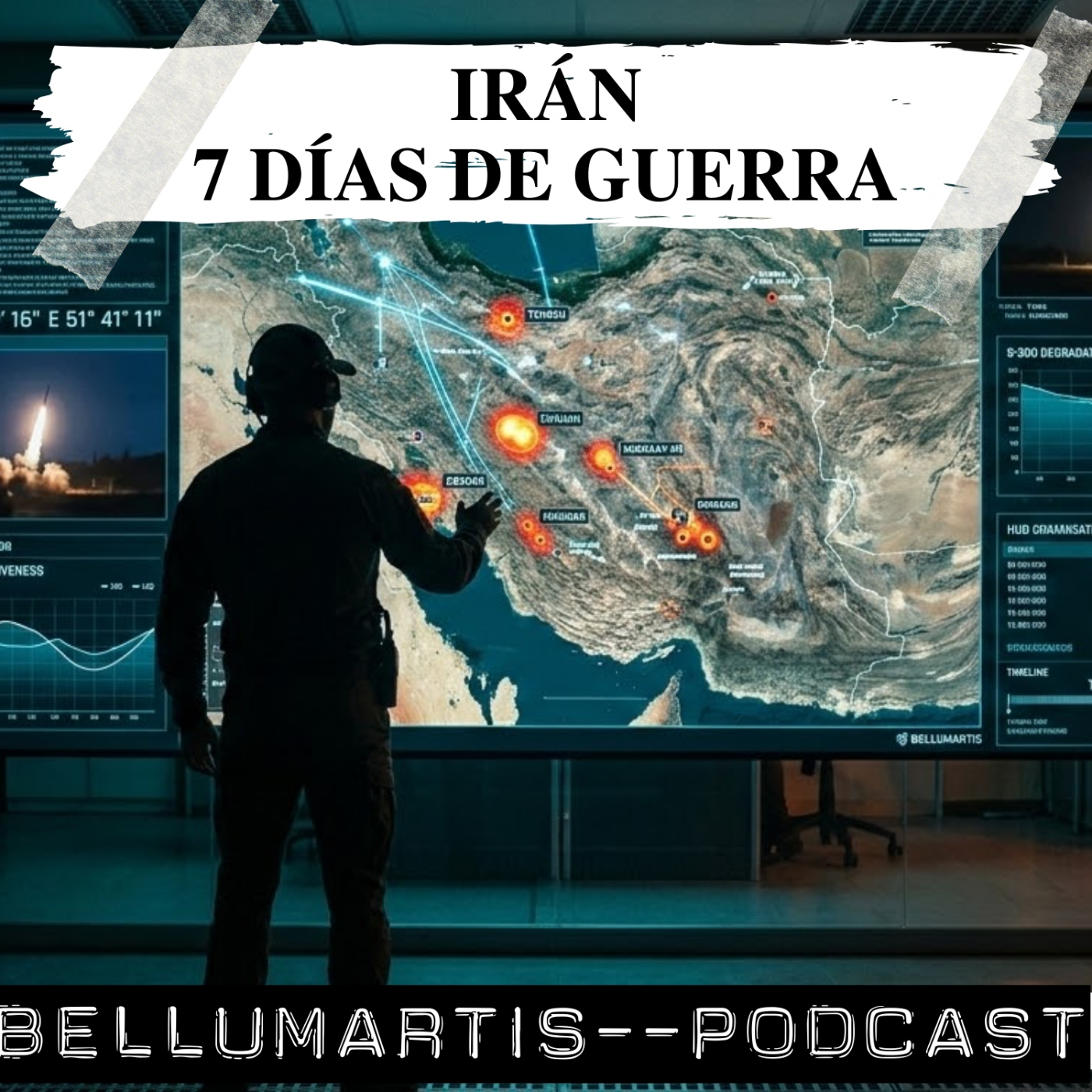 IRÁN: 7 DÍAS DE GUERRA TOTAL. Análisis estratégico y táctico en fuentes OSINT con Martin Tuitero
