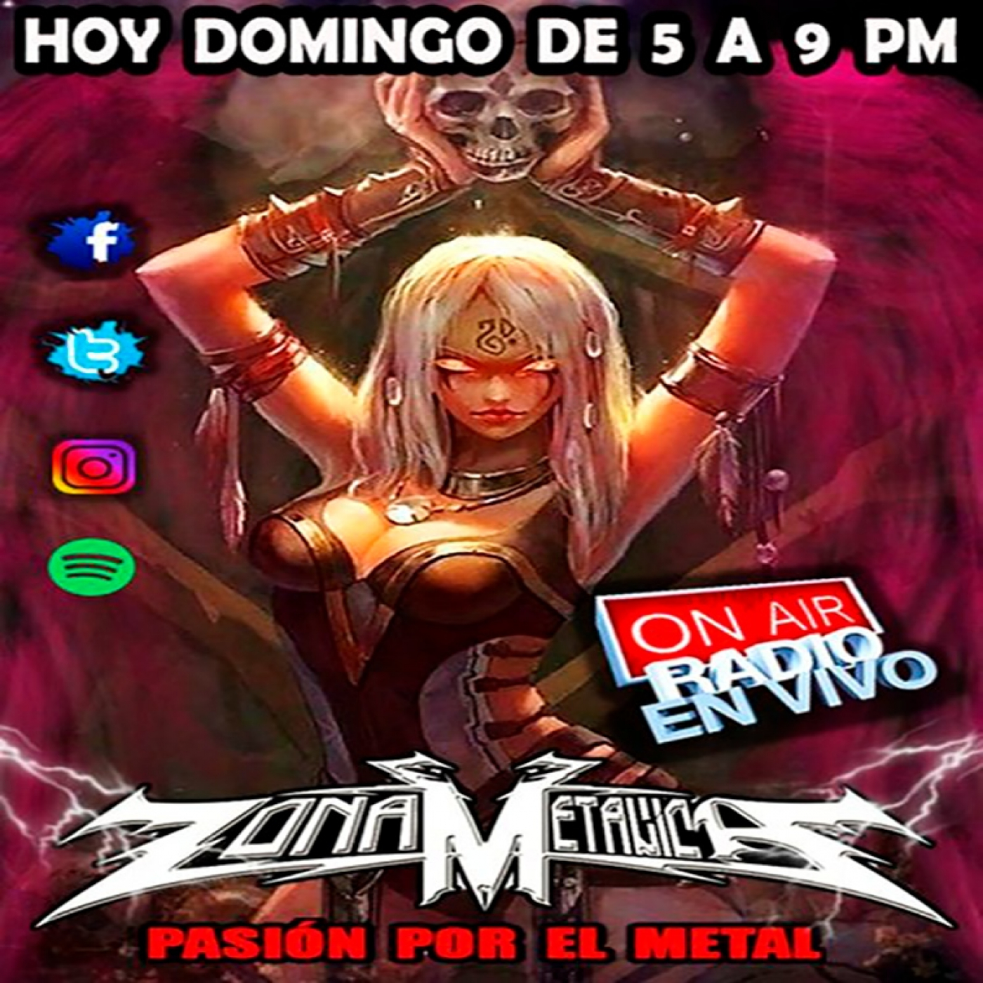 ZONA METÁLICA ANIVERSARIO N°29 ESPECIAL DE OBRAS MAESTRAS DEL METAL 2-julio-2023 episode artwork