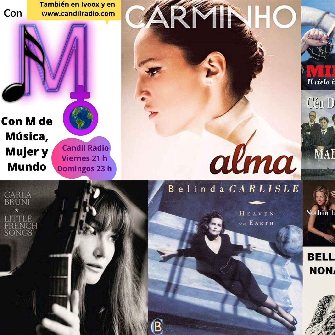 Con M de Música Mujer y Mundo