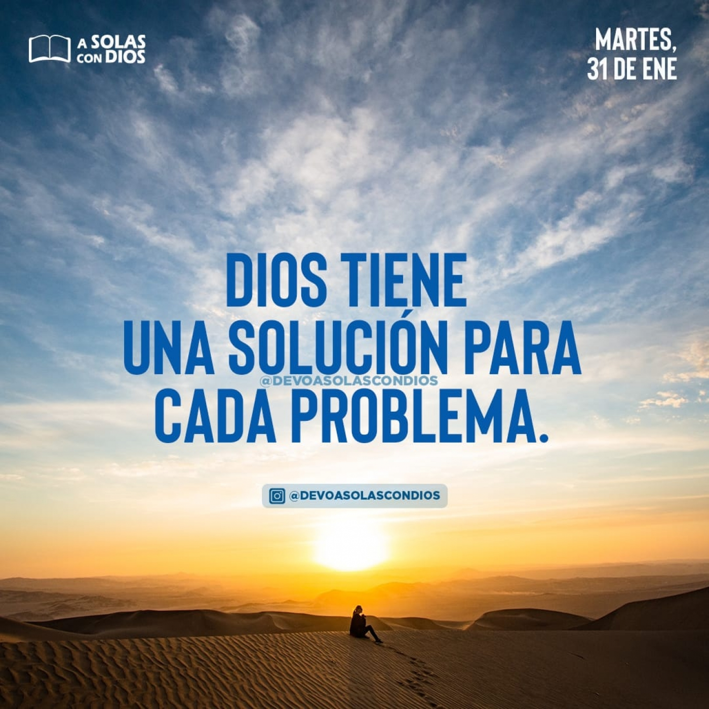 A Solas con Dios
