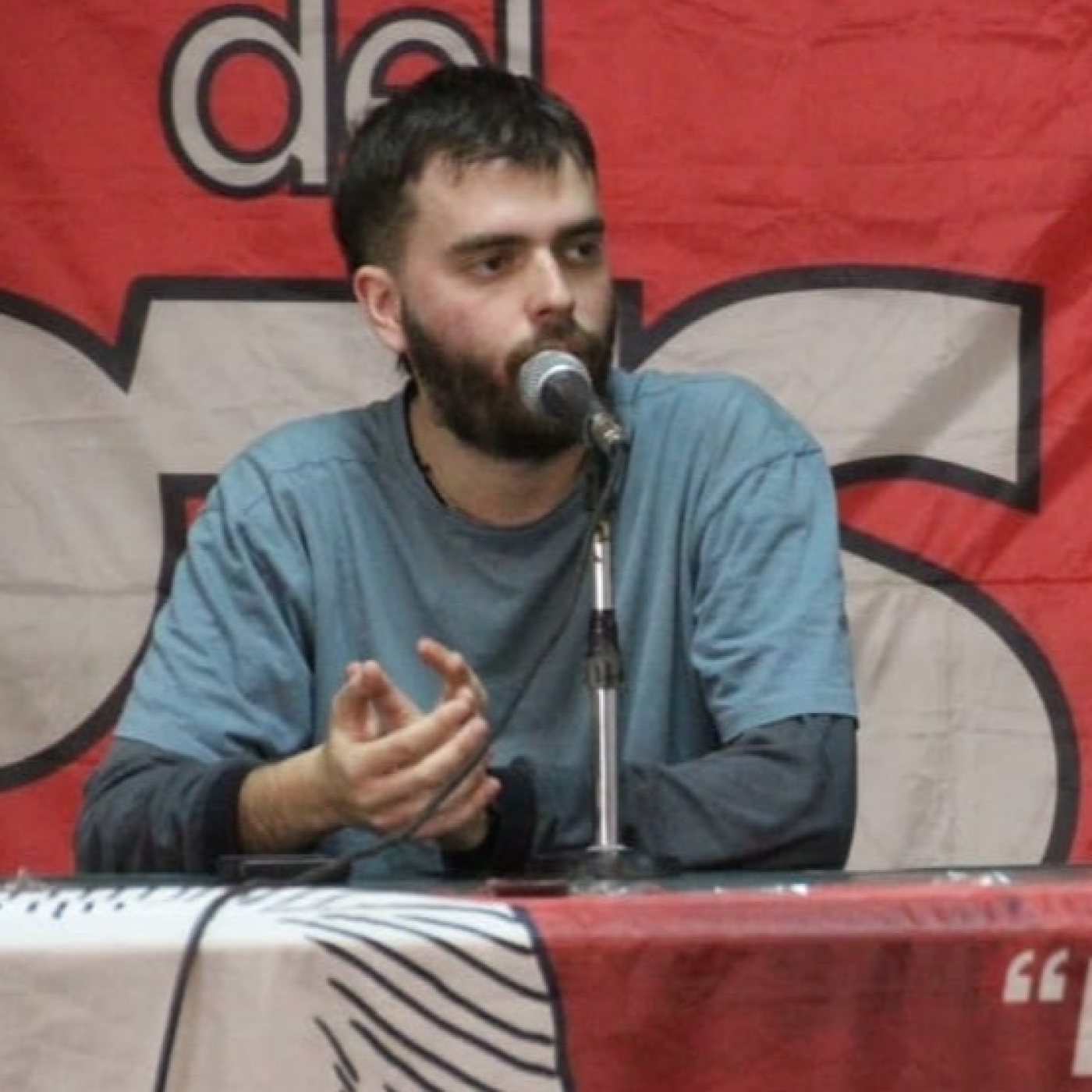 Luca Bonfante. Sec. Gral. Centro de Estudiantes Filosofía y Letras. UBA @guillerizzo @LucaBonfante98