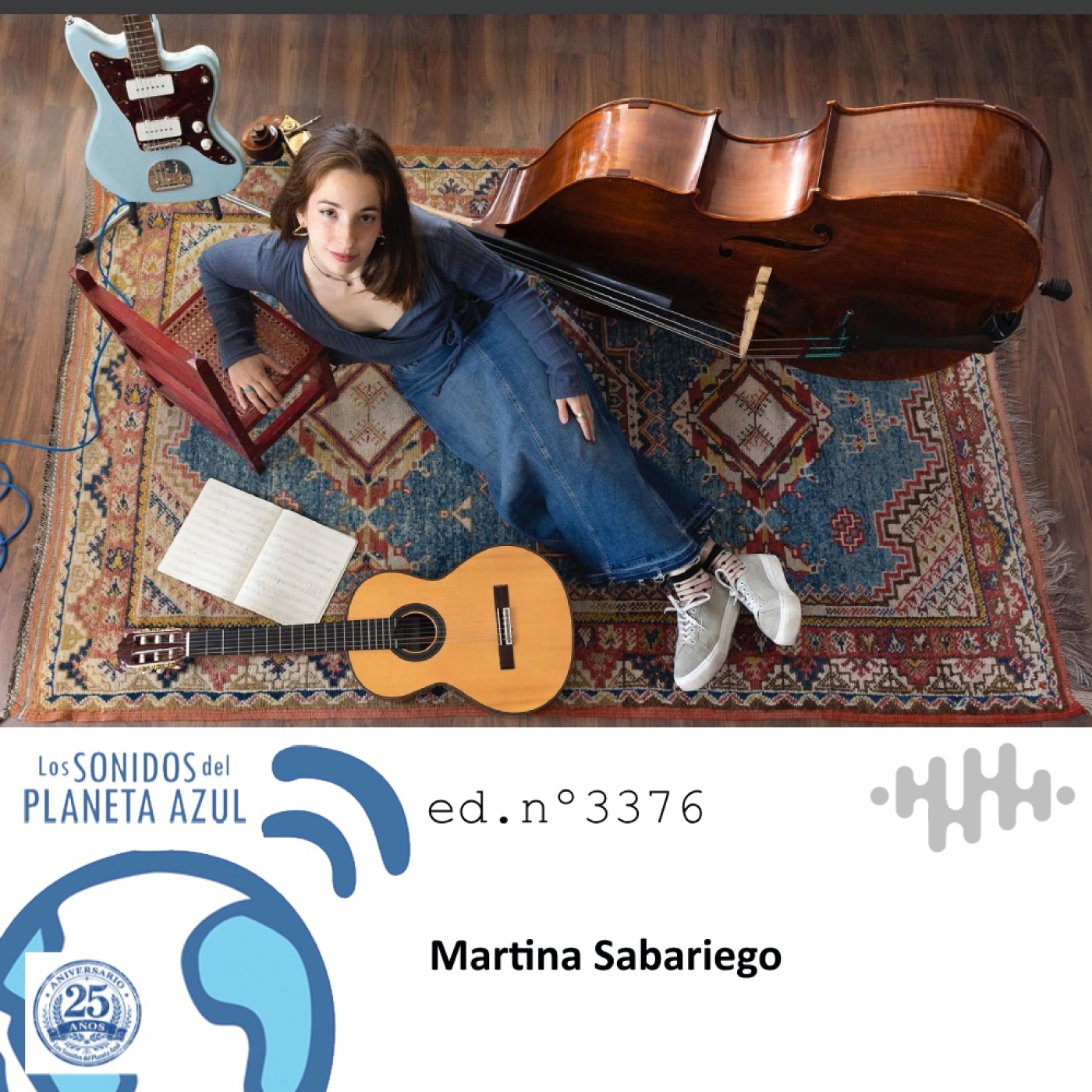 Los Sonidos del Planeta Azul 3376 - MARTINA SABARIEGO´S BIG BAND, SARA DOWLING & IGNASI TERRAZA, BILL EVANS (07 04 2026) episode artwork