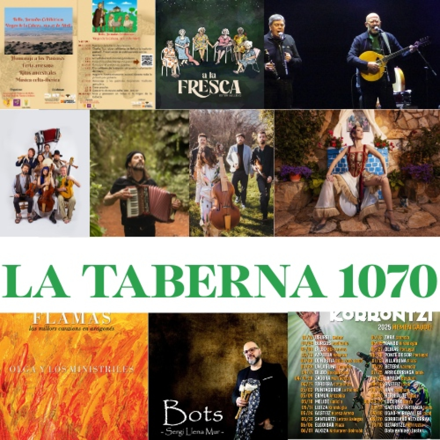 LA TABERNA 1070 PASEOS MUSICALES POR ARAGÓN -EUSKADI - CASTILLA - ARGENTINA episode artwork