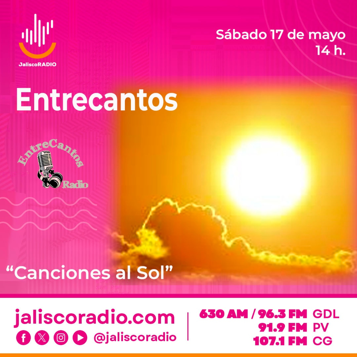 Programa Entrecantos 17 de mayo, 2025: "Canciones al Sol" episode artwork