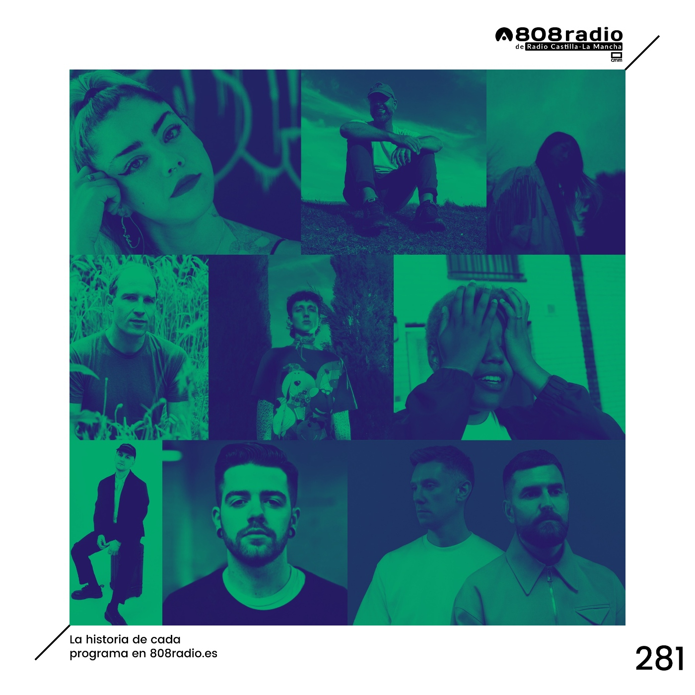 808 Radio #281 / Loraine James, Daphni, Bicep / Radio CLM – 15/10/22 episode artwork