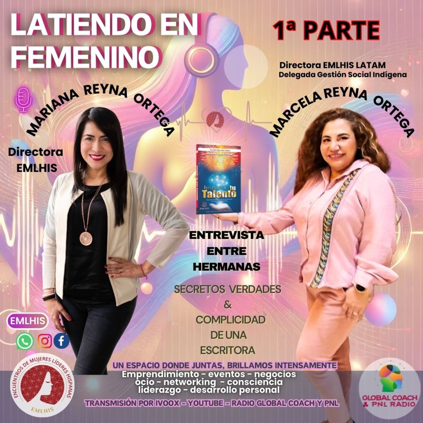 Entrevista entre Hermanas - Complicidad, verdades y secretos. Experiencias en la FIL Guadalajara
