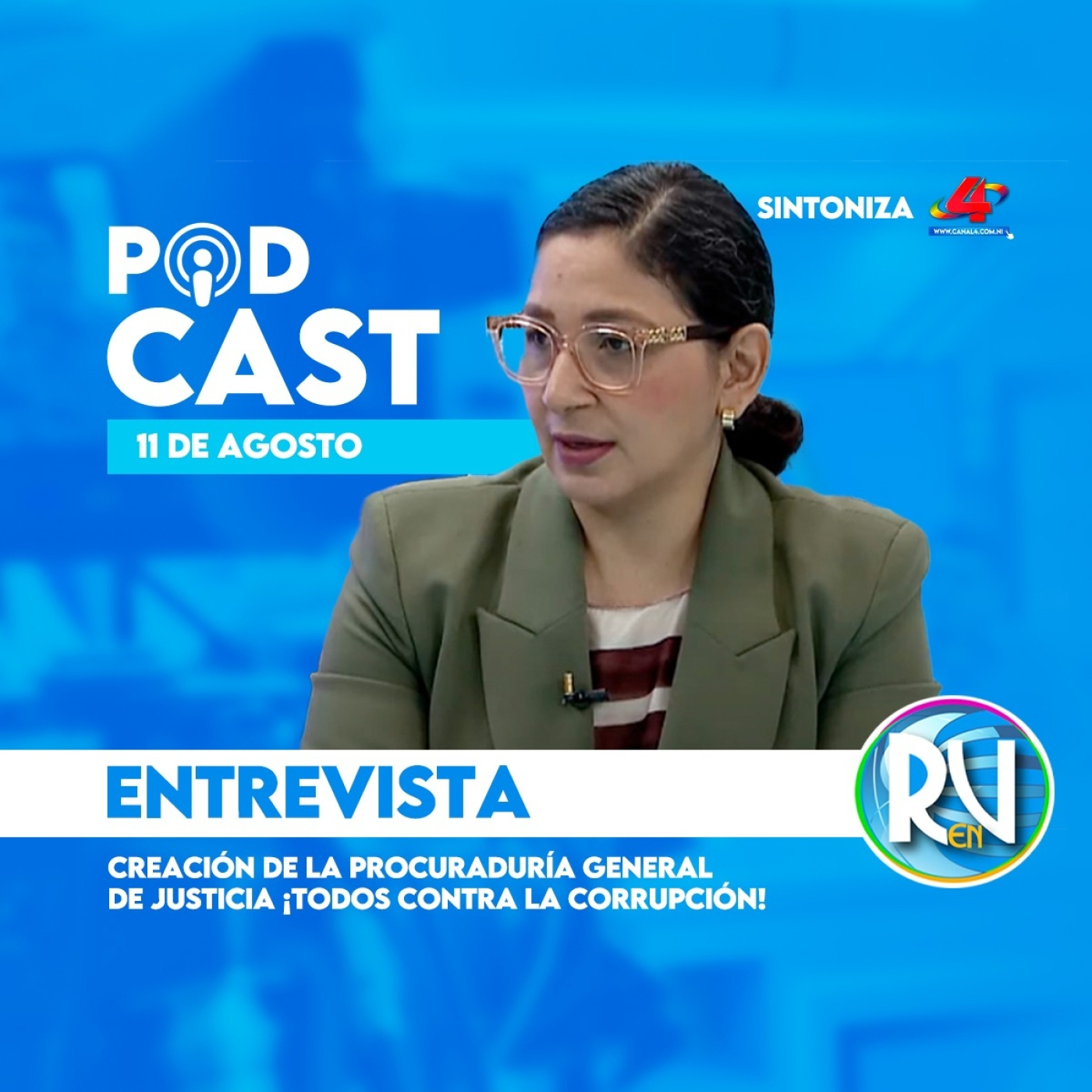 Procuraduría General de Justicia ¡Todos contra la corrupción! | Revista en Vivo 11 de agosto de 2025 episode artwork