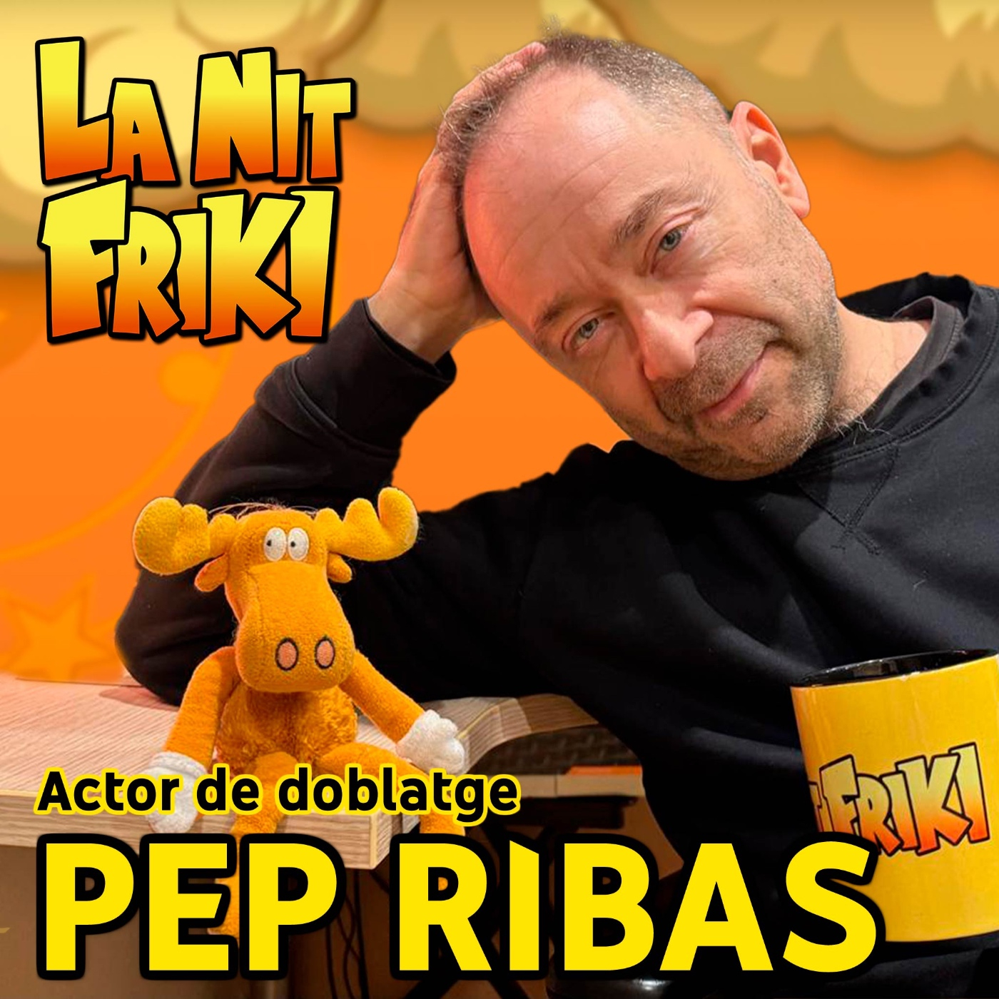 Episodi 39 - PEP RIBAS (veu d'en BullWinkle, Burter, Bojack, Lemo i molts més)