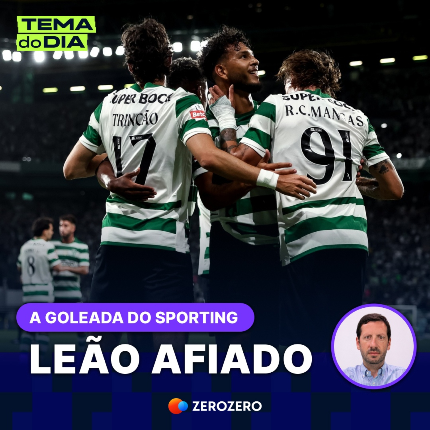 A goleada do leão em cinco pontos | 18 Ago. episode artwork
