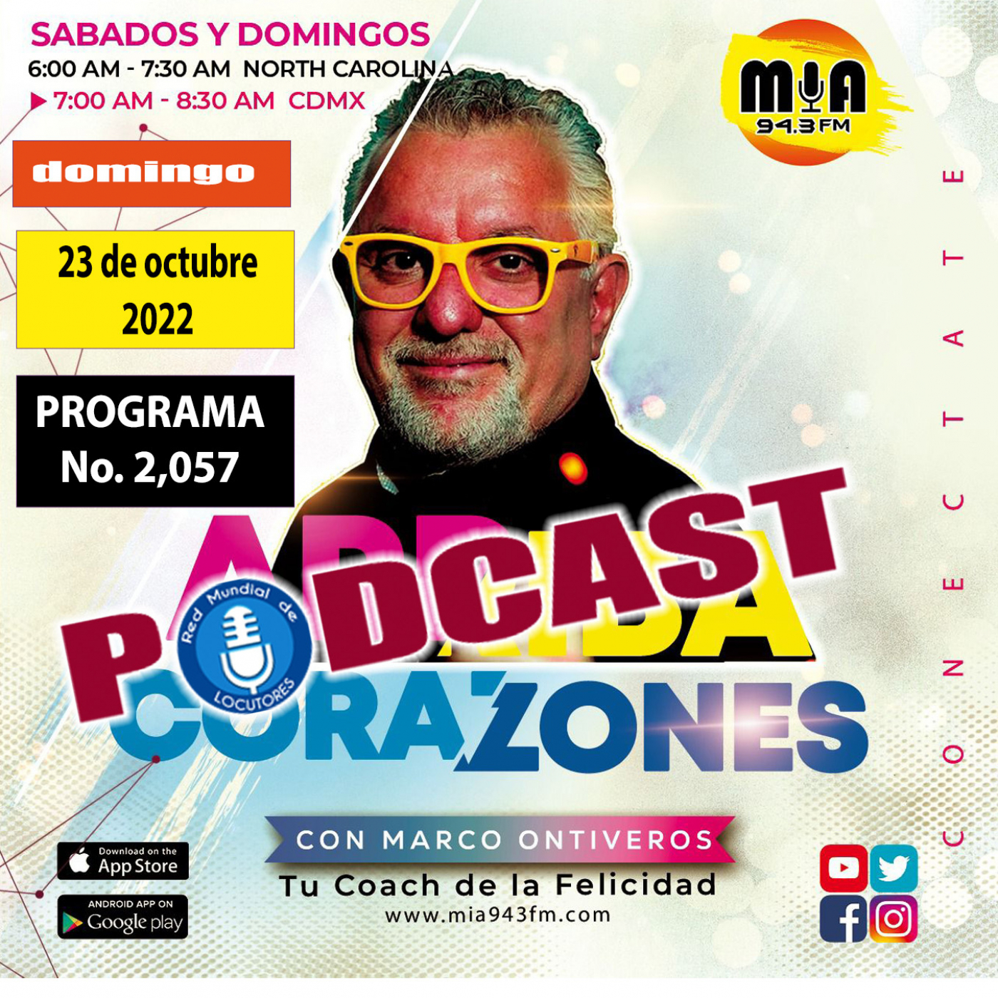 2057-arriba-corazones-2022-10-23-DOMINGO-GrandesExitos-SonesVeracruzanos-MIA943fm episode artwork