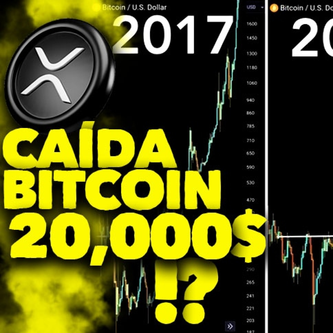 ¡CAÍDA DE BITCOIN A 20,000$!!?