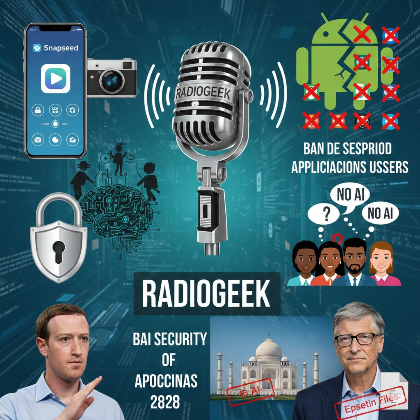 Radiogeek 2828 - Mark Zuckerberg, lógicamente niega todo!