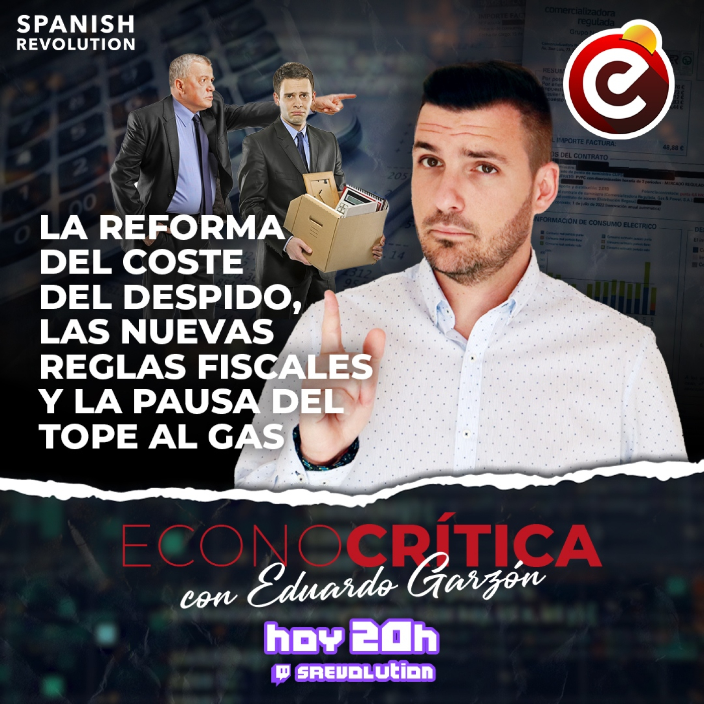 Econocrítica 1x13 Reforma coste del despido,nuevas reglas fiscales y pausa del tope al gas