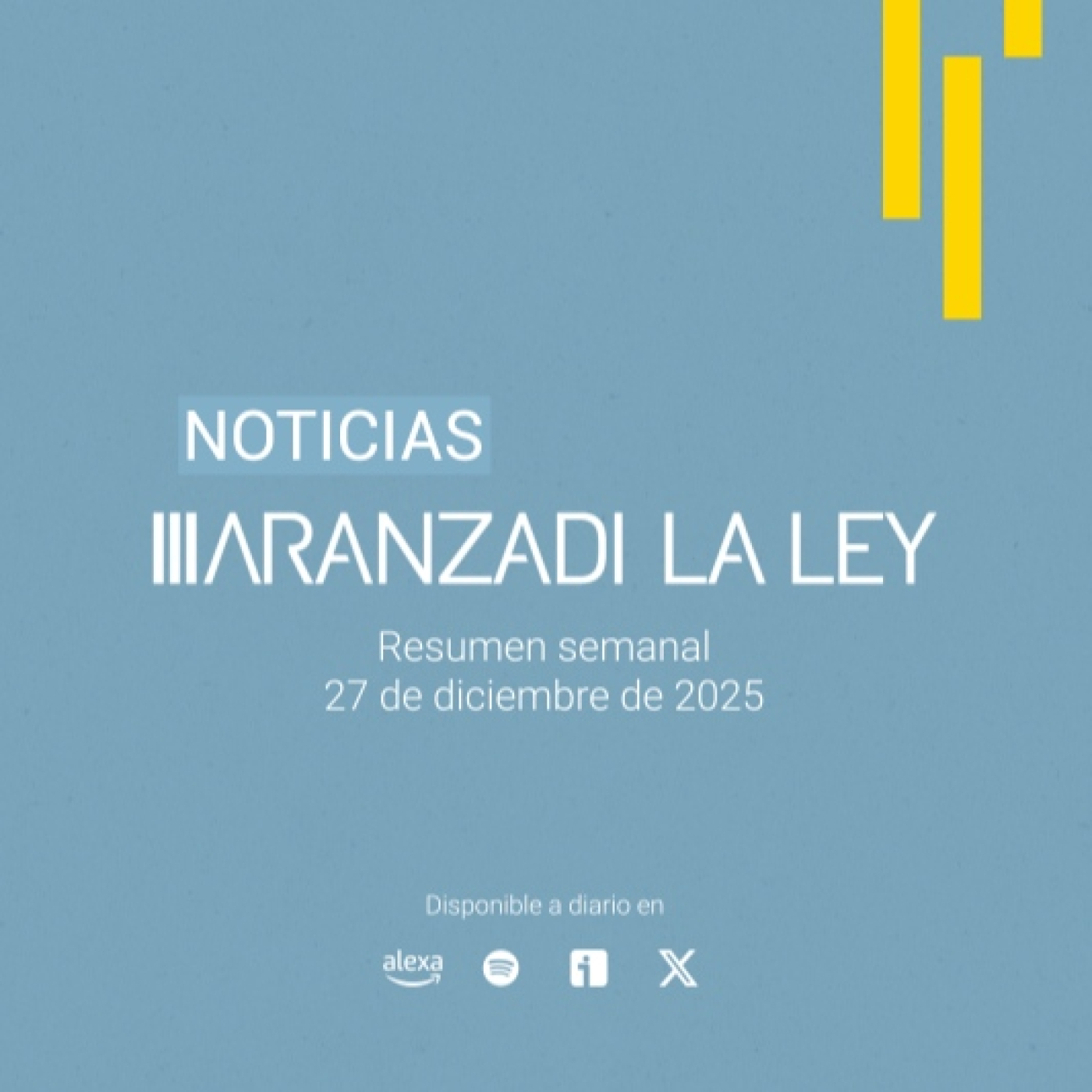 #NoticiasLALEY Sábado 27 de diciembre episode artwork