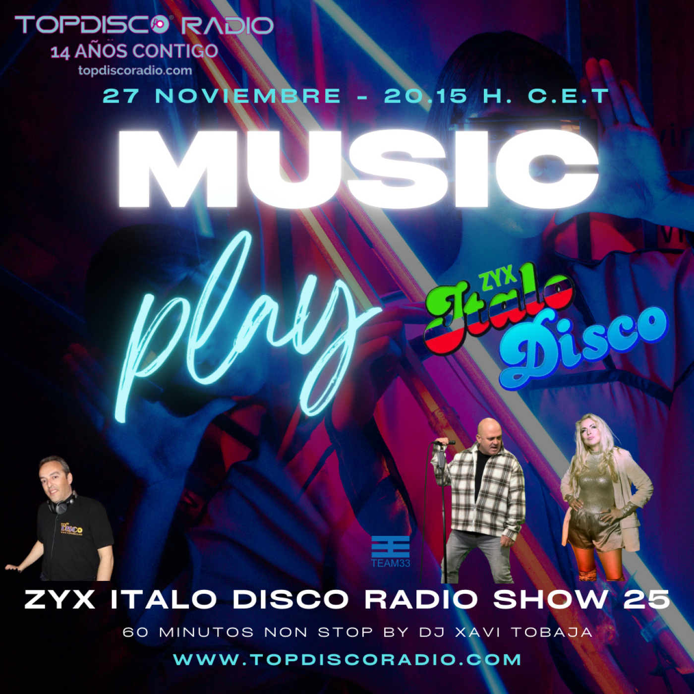 Music Play Programa 252 ZYX Italo Disco Radio Show 25 episode artwork