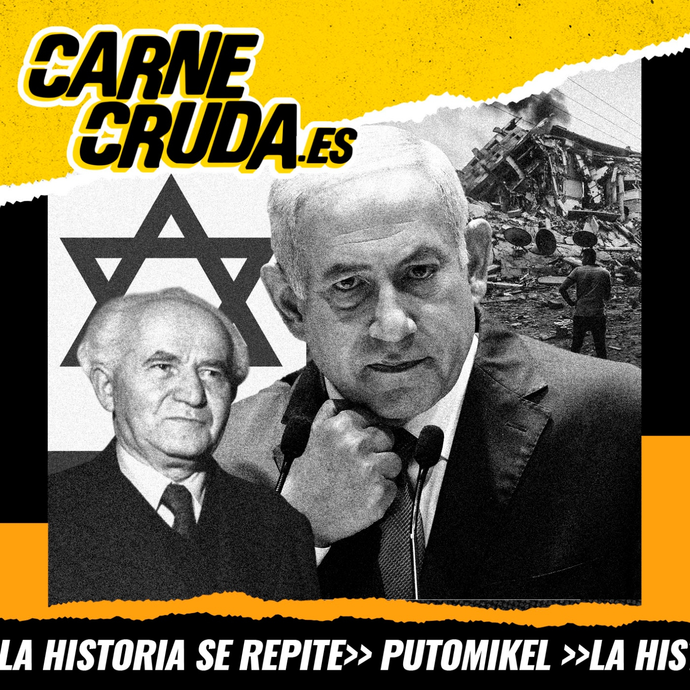 Sionismo II: ideología para un genocidio (CARNE CRUDA #1576)