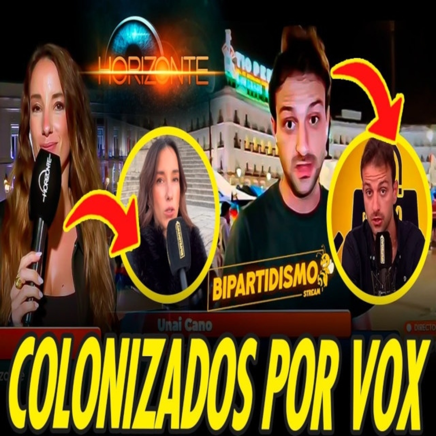 EL DESEMBARCO DE VOX EN HORIZONTE PARA CRIMINALIZAR LA ACAMPADA DE SOL