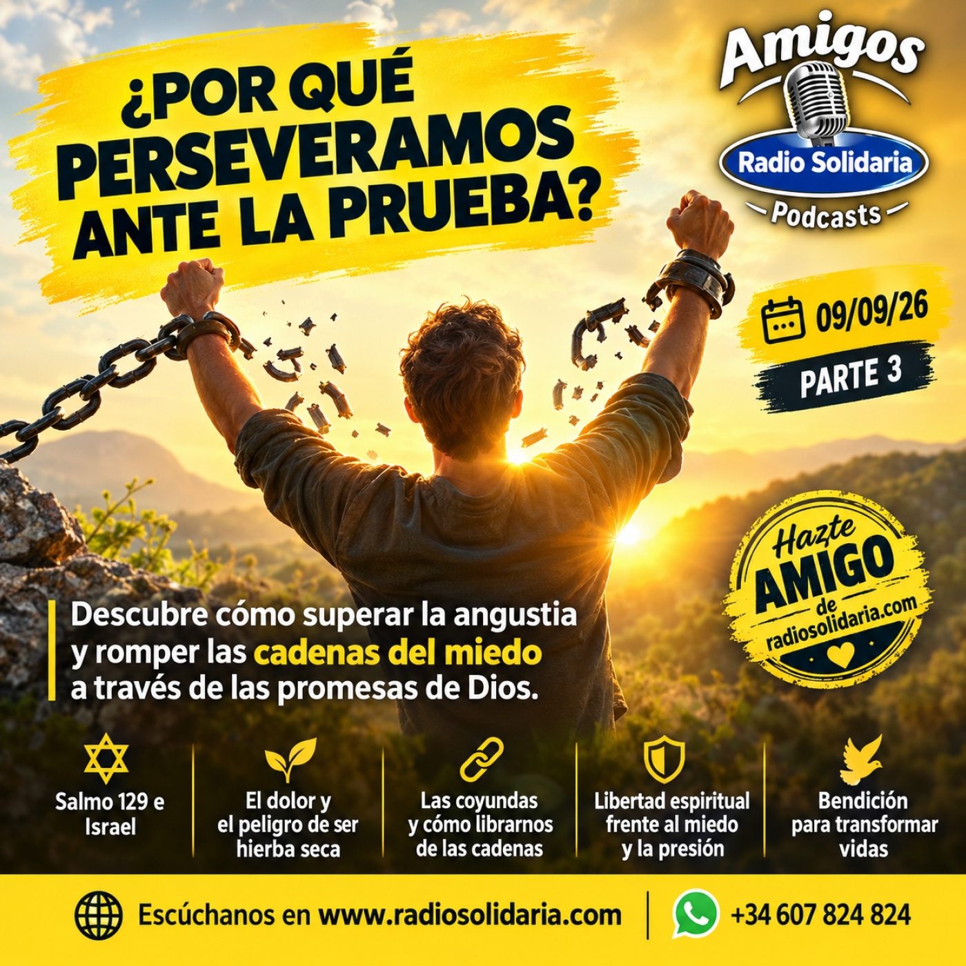 ¿Por qué perseveramos ante la prueba? | Amigos 09/09/26 P3