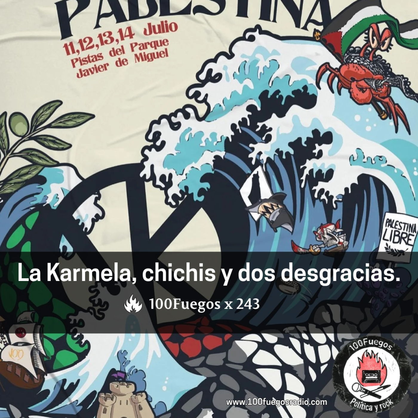 100Fuegos - política y rock-