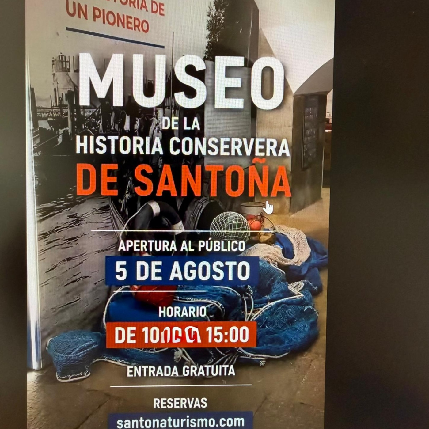 El Museo de la Historia Conservera de Santoña inicia su andadura virtual este martes en el Fuerte de San Martín 03/08/26 episode artwork