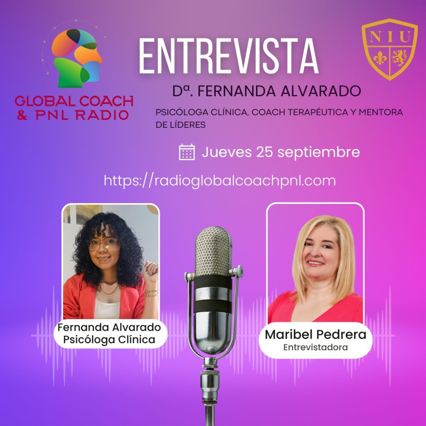 FERNANDA ALVARADO | Psicóloga clínica, coach terapéutica y mentora de líderes episode artwork
