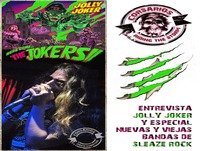 Corsarios - Programa del 3 de mayo de 2015: Entrevista JOLLY JOKER y especial Sleaze